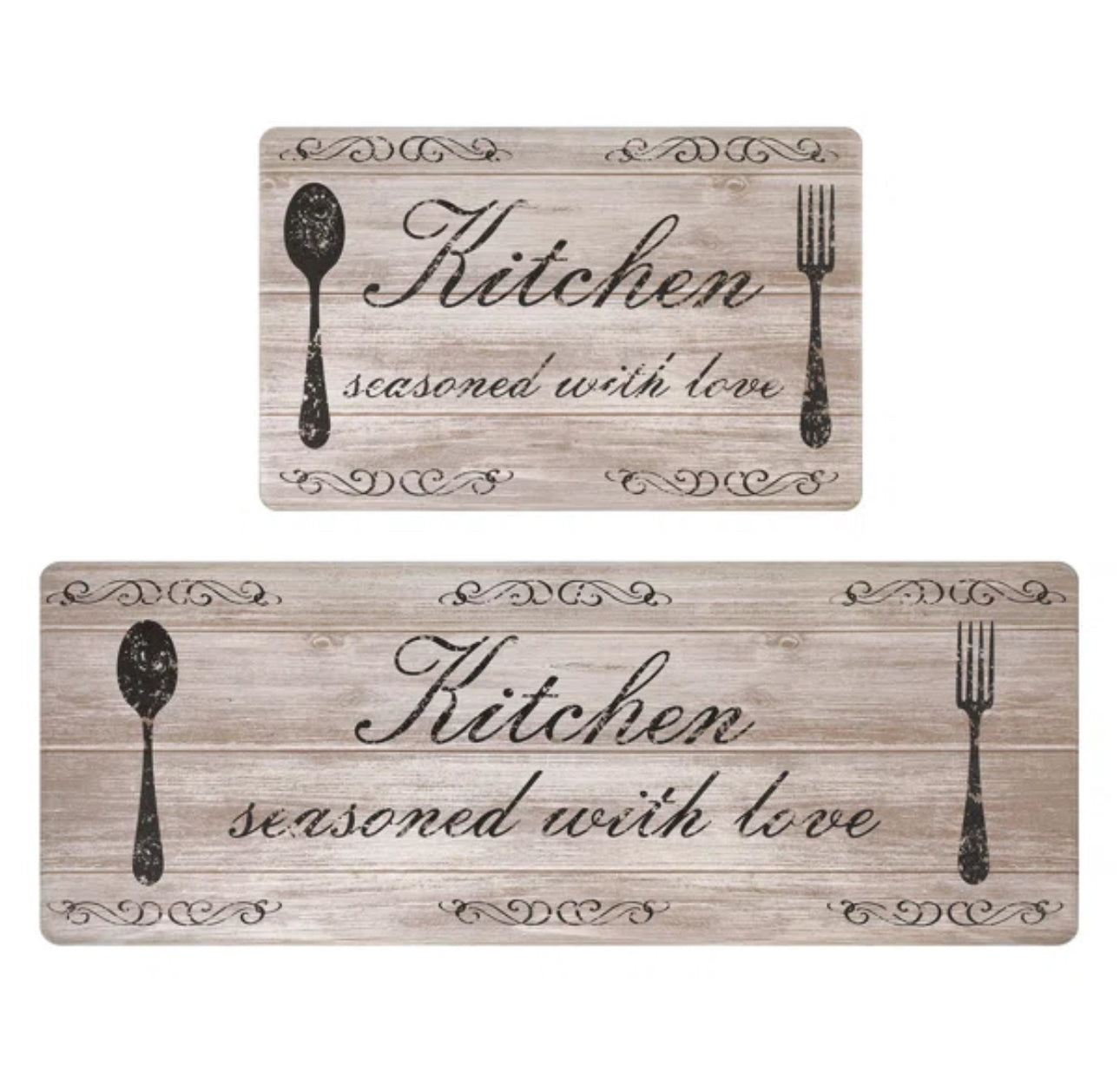 Farmhouse kitchen mat