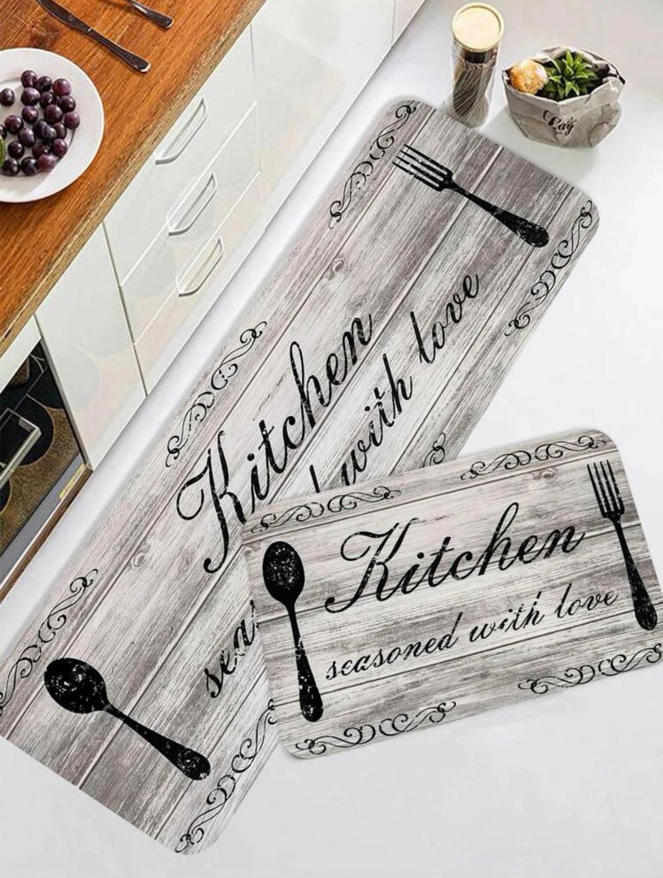 Farmhouse kitchen mat