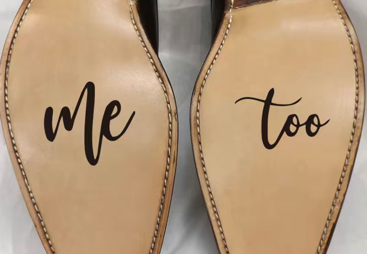 Shoe decal sticker