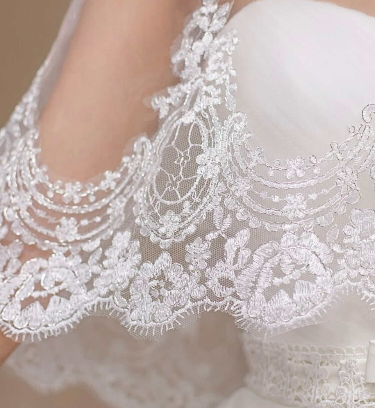Bridal Dress Top-cover