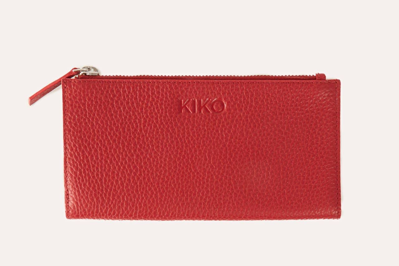 Red Top Zip Wallet