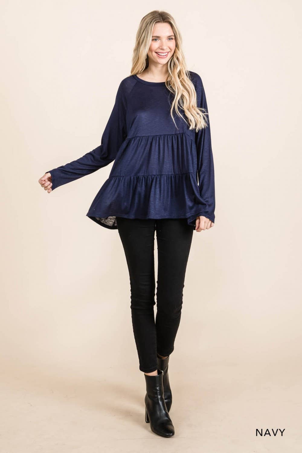 Babydoll long sleeve