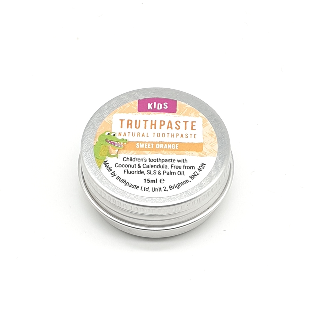 Kids Sweet Orange toothpaste 15ml travel / sample size