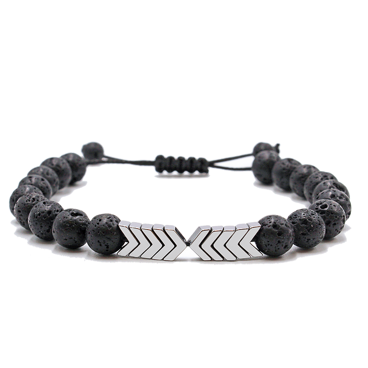 Mens Aromatherpy Bracelet - Sacred Arrow