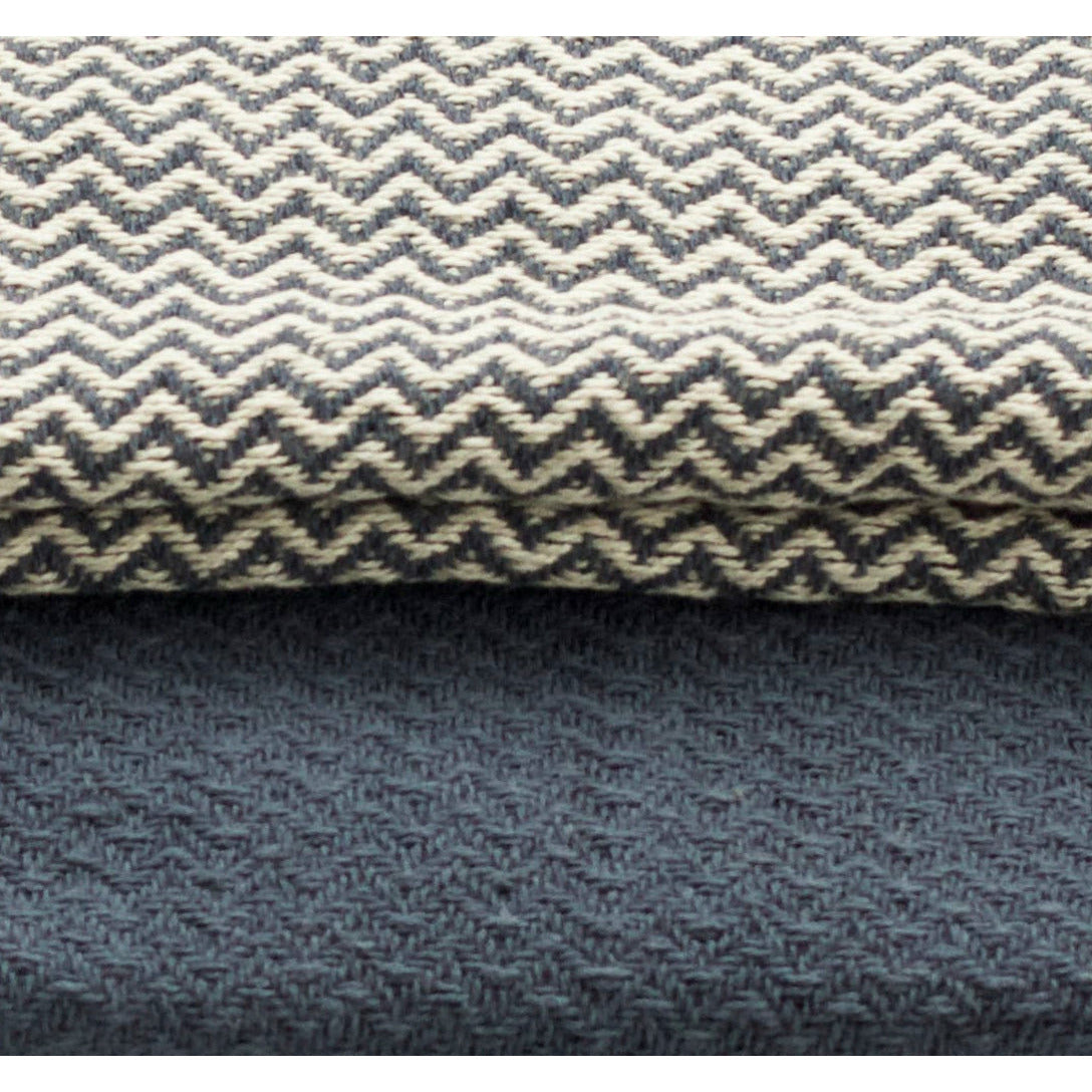 Farmhouse Throws | Navy Two Piece Set