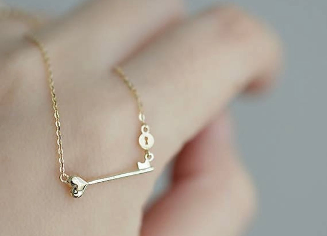 Love Key Necklace
