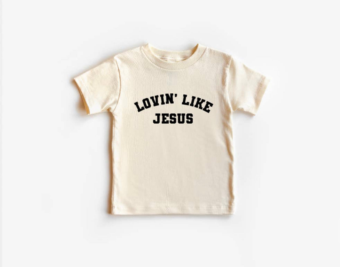 Lovin' Like Jesus Collegiate Tee