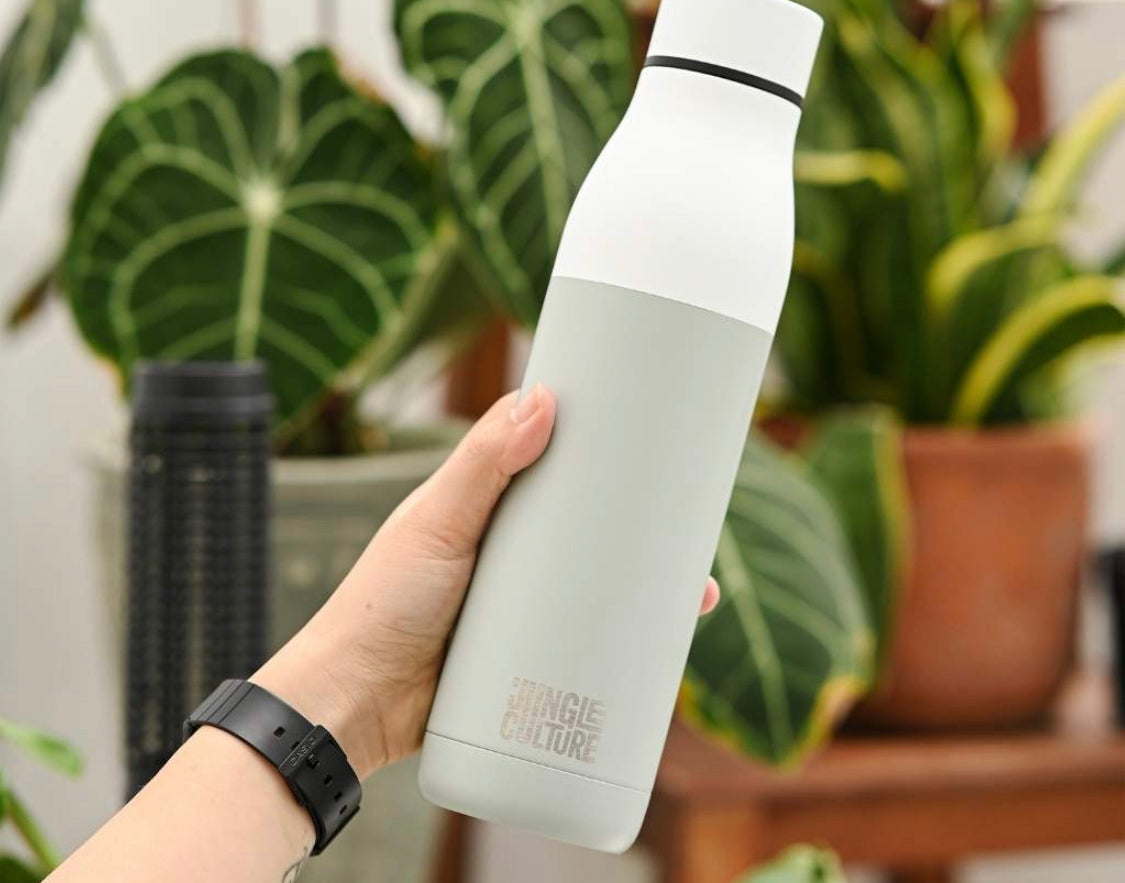 Reusable Stainless Steel Metal Water Bottles - 650ml