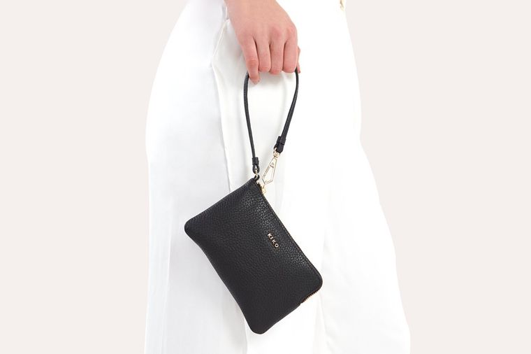 Black Small Wristlet