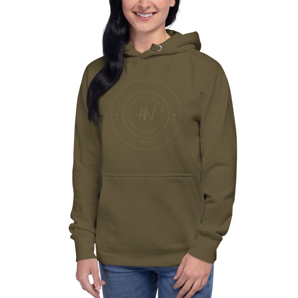 I can do all things with Christ hoodie