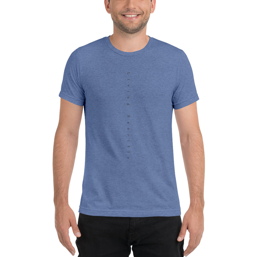 vintage short sleeve t-shirt living sacrifice