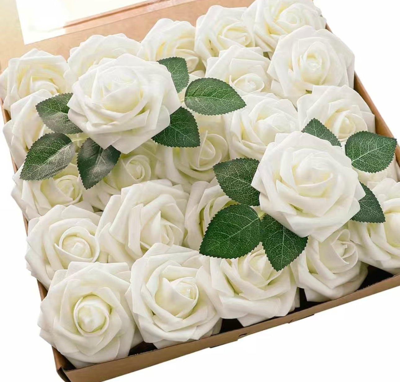 25 pc Ivory Roses
