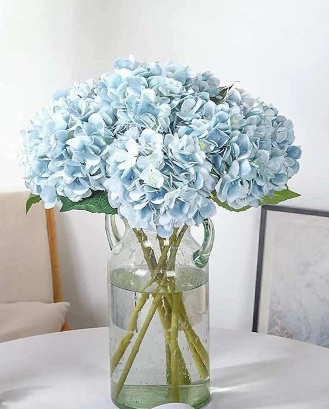 Blue flower bouquet