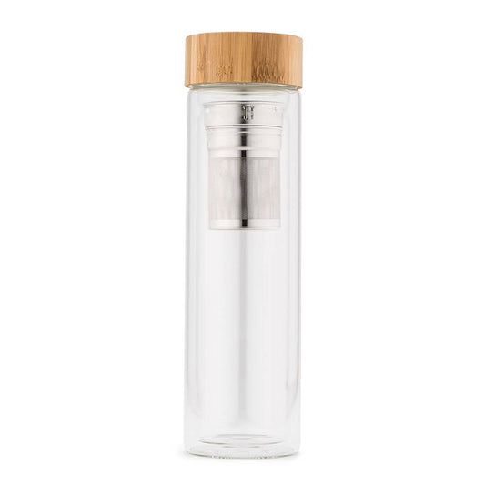 Glass Tea Infuser Travel Mug