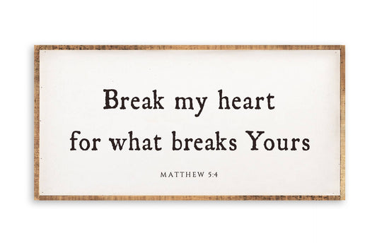 24 x 12" | Break My Heart