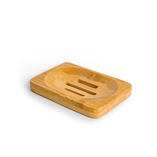 Bamboo soap holder