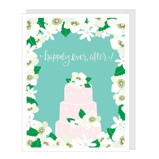 Wedding Cake Wedding Card
