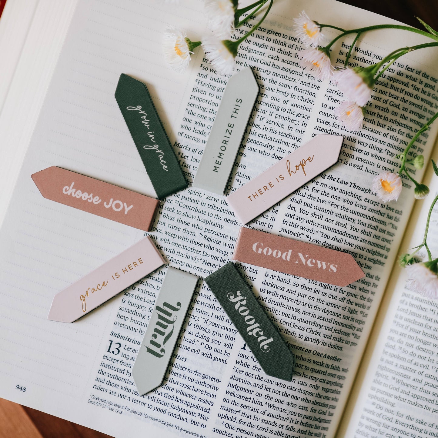 Bible Study Mini Magnetic Bookmark Set