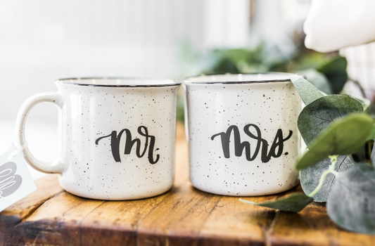 Mr. & Mrs. Mugs - Mr. Mug - Mrs. Mug - Couple Mugs