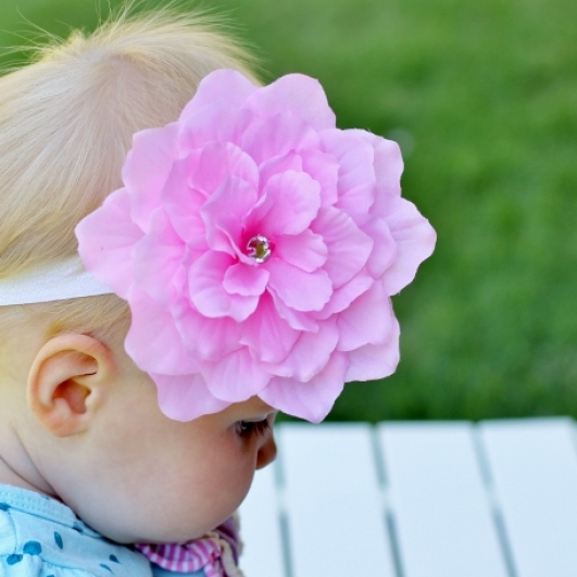 Original HairBlooms Handmade Heirloom Headbands or Bandannas